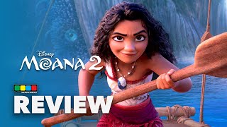 Moana 2 Movie Review amp Reaction  2024 [upl. by Reivazx]