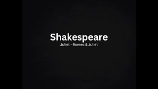 Juliet  Shakespeare Monologue [upl. by Korwin]