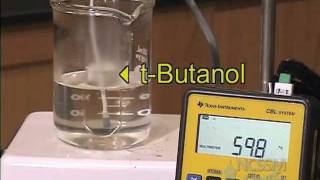 Boiling tButanol [upl. by Durno]