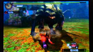 【MH4】Lv100ラージャン 操虫棍ソロ 0942quot50討伐 [upl. by Munmro616]