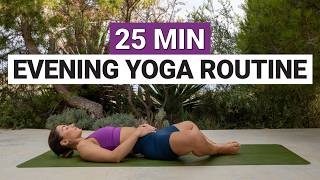 25 Min Evening Yoga Flow  Daily Routine To Relax amp Unwind [upl. by Inej]