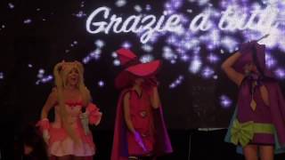 quotSugar Sugarquot Sigla  Voci originali italian  Cosplay Singers  Riminicomix 2017 [upl. by Ycats]