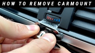 How to remove and reinstall the CARMOUNT™ [upl. by Akissej]