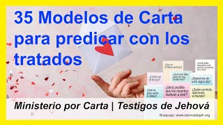 💌 35 Modelos de Cartas JW 💌 para usar los Tratados en el Ministerio ✉️ [upl. by Andromache864]