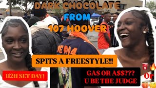 107 HOOVER CRIMLETTE SPITS A FREESTYLE ON 112 HOOVER DAY [upl. by Reginnej]