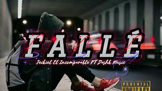 FALLÉ ☔  Jeikiel El Incomparable Ft Dashk Music Video Oficial Jeikielelincomparable [upl. by Naujik]