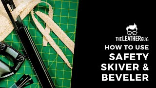 How to Use the Safety Beveler  Skiver [upl. by Osrick]