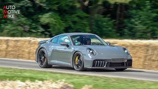 New Porsche 911 9922 hybrids WORLD DEBUT  Goodwood FOS [upl. by Durno]