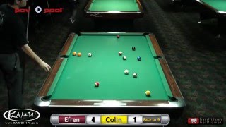 Efren Reyes vs Colin Angle  8Ball  PT 1 [upl. by Zeralda]