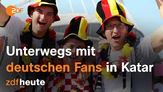 Deutsche bei der WM in Katar Wie fühlt sich das Turnier vor Ort an [upl. by Aianat739]