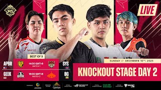 LIVE  DAY 2  M5 World Championship Knockout Stage  ENG [upl. by Idas944]