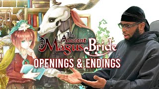 WHAT IS THIS ANIME  Reacting to The Ancient Magus Bride OpeningsEndings for the first time [upl. by Cerell]