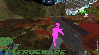 Frogware  Ark Ascended Cheats  AimbotESPBroken Exploits  DOMINATING [upl. by Mungam]