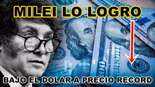 BAJO EL DOLAR BLUE A UN PRECIO RECORD  UNA BUENA NOTICIA PARA LA ARGENTINA D [upl. by Annet63]