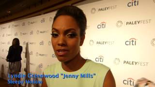 Sleepy Hollow Lyndie Greenwood quotJenny Millsquot at PaleyFest 2014 [upl. by Hett310]