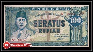 Bukti Nyata Buat Auto Kaya 🤑 Uang Kuno 100 Rupiah Tahun 1945  Seri ORI 1  Indonesia 🇮🇩 [upl. by Deegan]