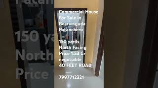 Commercial House For Sale in Beeramguda Patancheru Hyderabad [upl. by Elatsyrc]