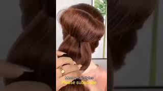 meenu hairstyles  balon ki design shorts [upl. by Ancell692]