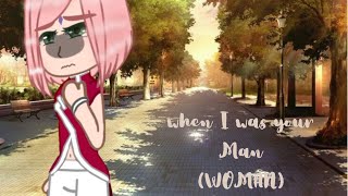 When I was your Man Woman  BRUNO MARS NARUSAKU AU BorutoBELLY [upl. by Kora]