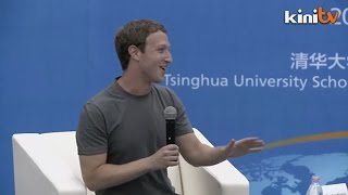 Mark Zuckerberg speaks fluent Mandarin during QampA in Beijing [upl. by Cornwall962]