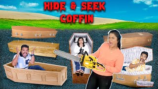 Extreme Hide And Seek In COFFINS  Hungry Birds Challenge [upl. by Greyson5]