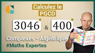 Trouver un PGCD avec lalgorithme deuclide  Exercices corrigés  Maths expertes [upl. by Goat]