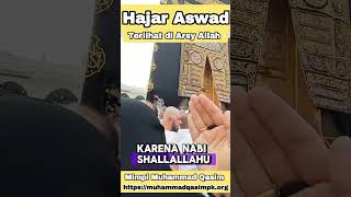 Hajar Aswad Terlihat di Arsy Allah SWT allah mimpimuhammadqasim shorts hajaraswad makkah mecca [upl. by Godspeed888]