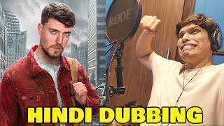 MrBeast Hindi Dubbing Behind The Scenes [upl. by Einnok]