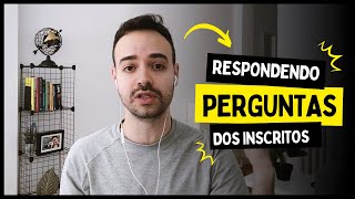 RESPONDENDO PERGUNTAS dos inscritos 1⎜Duvidas e Curiosidades [upl. by Lorine]