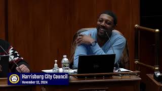 Harrisburg City Council Work Session  November 12th 2024 [upl. by Ariaj]