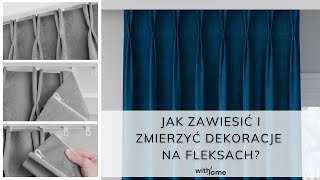 System Flex  zasłony i firany na fleksach Withome [upl. by Ibor]