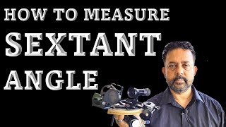 HOW TO Measure Horizontal Angle With MARINE SEXTANT [upl. by Hairahcez]