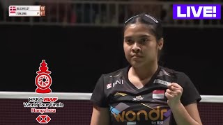 🔴LIVE  Gregoria Mariska Tunjung vs Aya Ohori  BWF World Tour Final 2024 [upl. by Sanford]