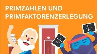 Primzahlen und Primfaktorzerlegung einfach erklärt  Lernen mit ClassNinjas [upl. by Kistner]