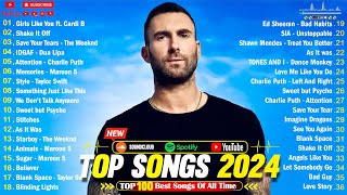 Billboard Hot 100 This Week 🔥Top 40 Songs of 2024 ️🎵 Maroon 5 Zayn At My Worst Calm Down  My Way [upl. by Sunshine]