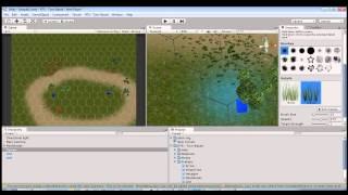 Building a TBSRTS game with Unity  Generic Strategy Framework  10000 Hexagons [upl. by Alvis359]