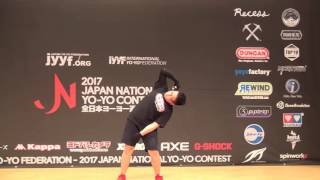 2017JN Final 5A No Contest Yoshihiro Abe DUNCAN presents [upl. by Annauqahs]