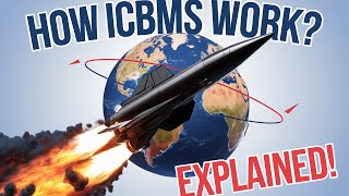 How Does an Intercontinental Ballistic Missile ICBM Work  Explained [upl. by Anyrb]