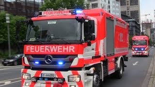 RüstzugSchiene  Atem und Umweltschutzzug BF Frankfurt BLW 1 [upl. by Pietrek]