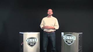 Desiccants v Refrigerant Dehumidifiers by Quest [upl. by Ebag427]