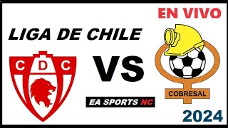 🔴Deportes copiapó vs Cobresal en vivo  Liga de Primera Chile [upl. by Dachia]