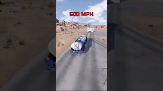 😱 OMG 500 MPH SPEED accident 🚅 TRUCKBUSviral shortsgaming [upl. by Htebezile950]