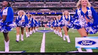 2023 Dallas Cowboys cheerleaders pregame dance vs Jacksonville jaguars 81223 screenview [upl. by Rengaw]