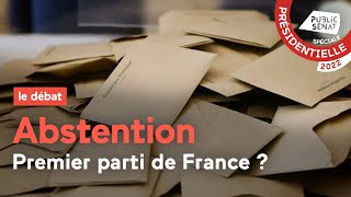 Présidentielle  L’abstention premier parti de France [upl. by Nelram]