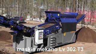 Sorteringsverk Maskin Mekano Lv 302 T3 [upl. by Pickford]