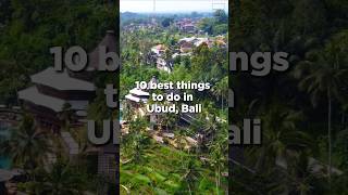 Top 10 Things to Do in Ubud Bali  Explorer Surajit [upl. by Jamieson]