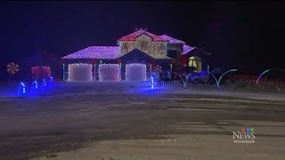 Family leaving Kingsville Ont over holiday display bylaw [upl. by Ebeohp]