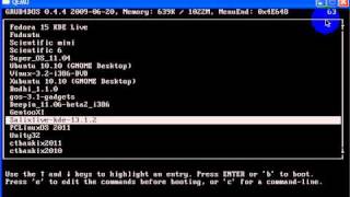 100 multiboot ever with GRUB4DOS [upl. by Atteve977]