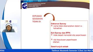 Taklimat Akademik Pelajar PPISMPPISMP Semester 2 Sesi 20232024 Jan  Mei 2024 [upl. by Seroka173]