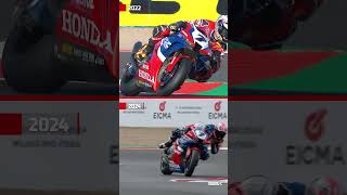 Two saves by Iker Lecuona in two separate years 🫨  2024 FrenchWorldSBK 🇫🇷 [upl. by Nim]